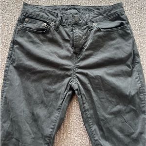 Grey American Eagle dress/jean pants